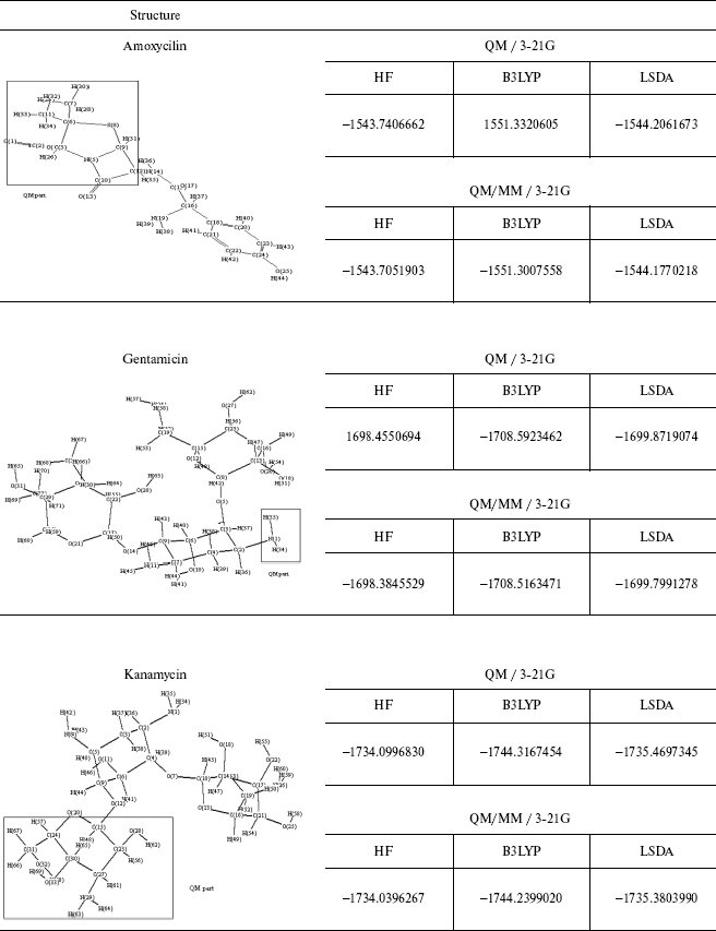 Antibiotic Structure